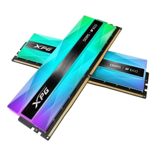 Arbeitsspeicher RAM ADATA Lancer Neon 32GB 2x16GB DDR5 6400MHz CL32 RGB Silber AMD EXPO Intel XMP