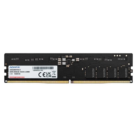 Memória RAM ADATA Premier DDR5 16GB 2x8GB 5600MHz CL46 Preto Unbuffered