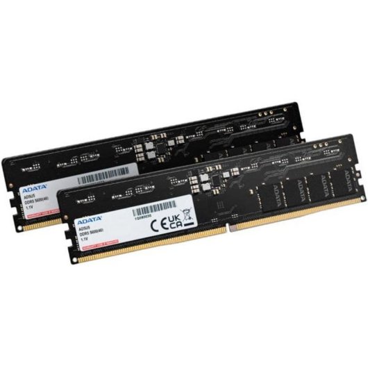 Memória RAM ADATA Premier DDR5 16GB 2x8GB 5600MHz CL46 Preto Unbuffered