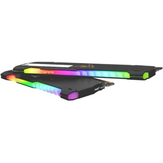 Arbeitsspeicher RAM Patriot Viper Steel 16GB 2x8GB DDR4 3200MHz CL18 RGB Schwarz