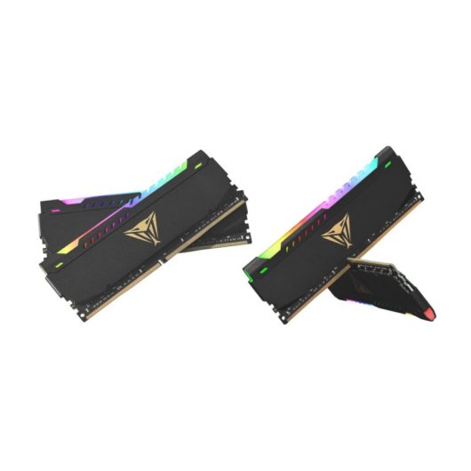 Arbeitsspeicher RAM Patriot Viper Steel 16GB 2x8GB DDR4 3200MHz CL18 RGB Schwarz