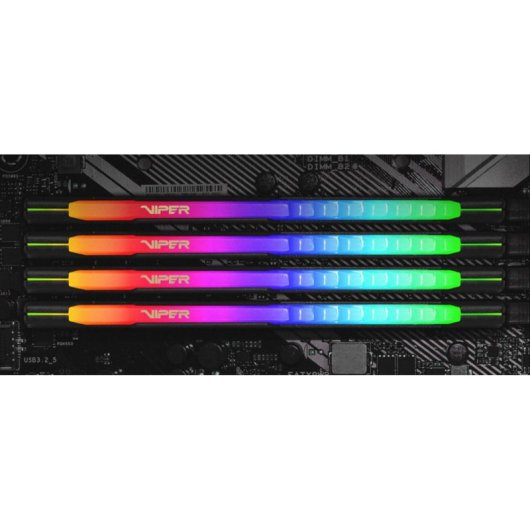 Arbeitsspeicher RAM Patriot Viper Steel 16GB 2x8GB DDR4 3200MHz CL18 RGB Schwarz