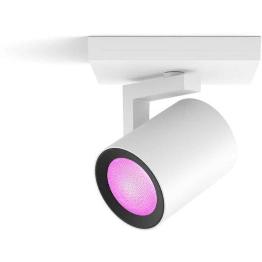 Punto de iluminación inteligente Philips Hue GU10 Bluetooth Blanc Métal