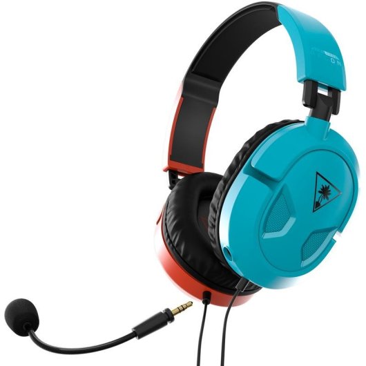 Auriculares Turtle Beach Recon 50 con cable 3,5 mm para gaming rojo y azul