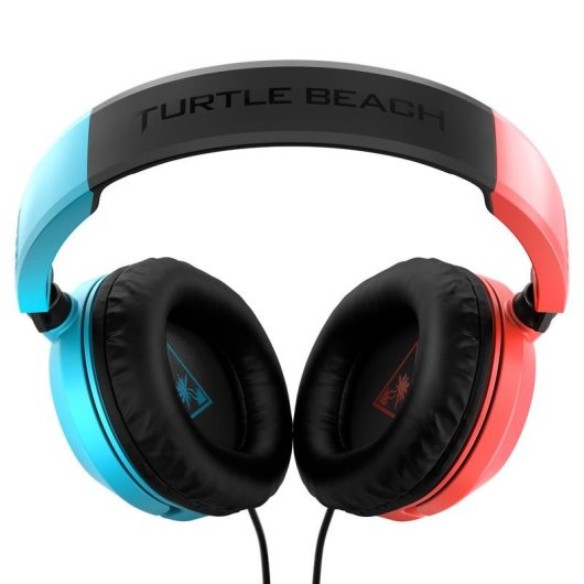 Auriculares Turtle Beach Recon 50 con cable 3,5 mm para gaming rojo y azul