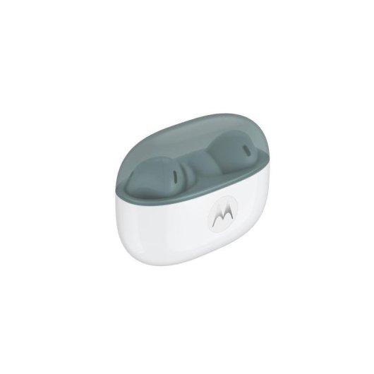 Auricolari Motorola Moto Buds 2 wireless Bluetooth 6.0 con cancellazione rumore e protezione IP54 grigio