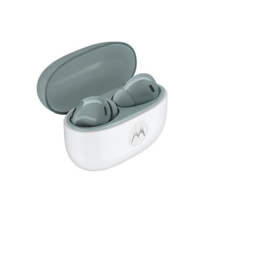 Auricolari Motorola Moto Buds 2 wireless Bluetooth 6.0 con cancellazione rumore e protezione IP54 grigio