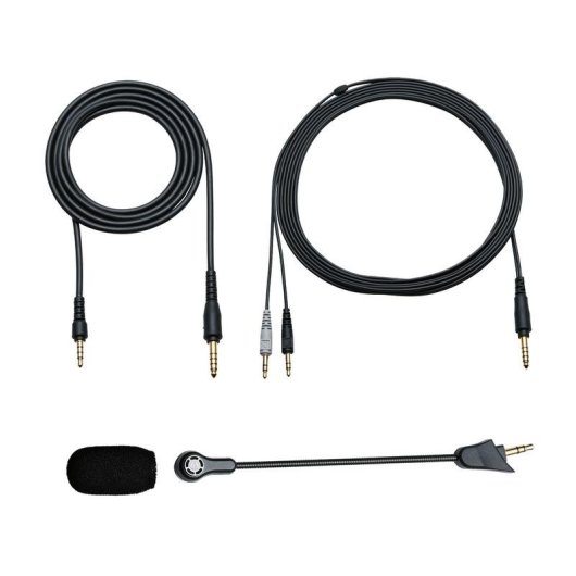 Auriculares Audio-Technica ATH-GL3 con cable, micrófono extraíble, gaming, blanco