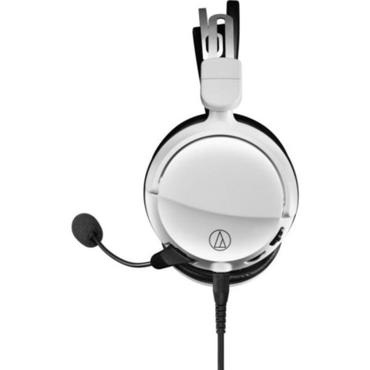 Auriculares Audio-Technica ATH-GL3 con cable, micrófono extraíble, gaming, blanco