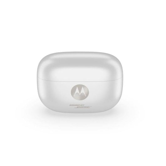 Auriculares Motorola moto buds 2 plus inalámbricos Bluetooth con cancelación de ruido y micrófono, blancos