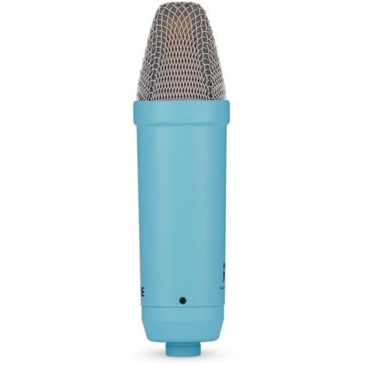 Micrófono Rode NT1 Signature XLR cardioide con filtro antipop azul