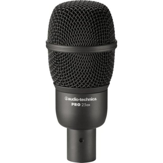 Microfone Audio-Technica PRO25AX XLR dinâmico hipercardioide com fio preto