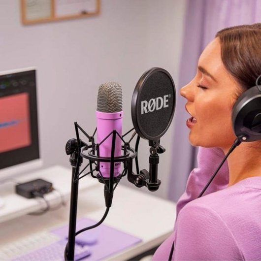 Mikrofon Rode NT1 Signature XLR cardioid mit Popschutz und Kabel