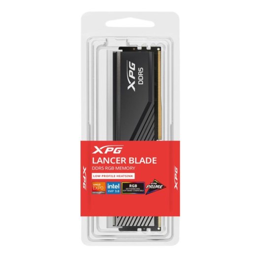 Memoria RAM ADATA XPG Lancer Blade RGB 16GB 1x16GB DDR5 6400MHz CL30 RGB Negro