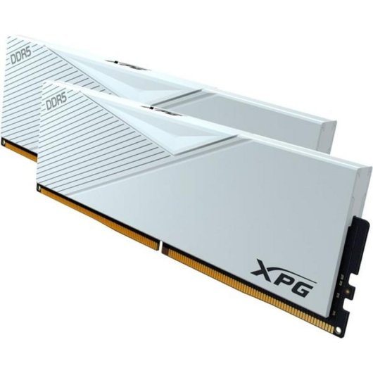 Memoria RAM ADATA Lancer 32GB 2x16GB DDR5 6000MHz CL30 Intel XMP AMD EXPO Blanco