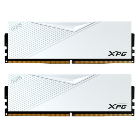 Memoria RAM ADATA Lancer 32GB 2x16GB DDR5 6000MHz CL30 Intel XMP AMD EXPO Blanco