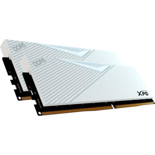 Memoria RAM ADATA Lancer 32GB 2x16GB DDR5 6000MHz CL30 Intel XMP AMD EXPO Blanco