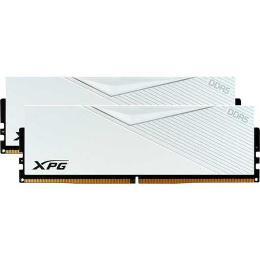 Memoria RAM ADATA Lancer 32GB 2x16GB DDR5 6000MHz CL30 Intel XMP AMD EXPO Blanco
