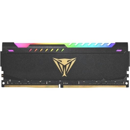 Mémoire RAM Patriot Viper Steel 16Go 1x16Go DDR4 3200MHz CL19 RGB Noir