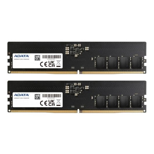 Memoria RAM ADATA AD5U48008G-DT 16GB 2x8GB DDR5 4800MHz CL40 Tray Nero