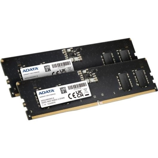 Memoria RAM ADATA AD5U48008G-DT 16GB 2x8GB DDR5 4800MHz CL40 Tray Nero