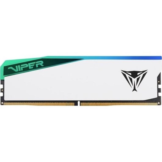 Memoria RAM Patriot Viper Elite PVER532G56C38W 32GB 1x32GB DDR5 5600MHz CL38 RGB Blanco AMD EXPO Intel XMP