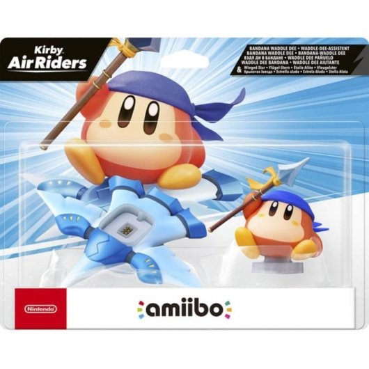 Figure de jeu interactive Nintendo Kirby Air Riders Amiibo pour Wii U