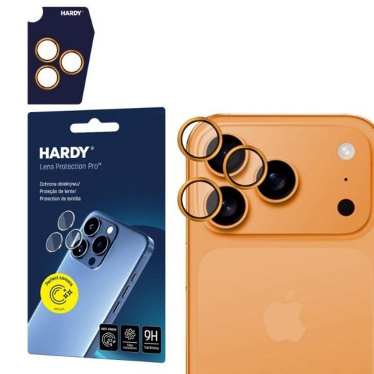 Protector de caméra 3MK HARDY Lens Protection Pro pour iPhone 17 Pro / Pro Max