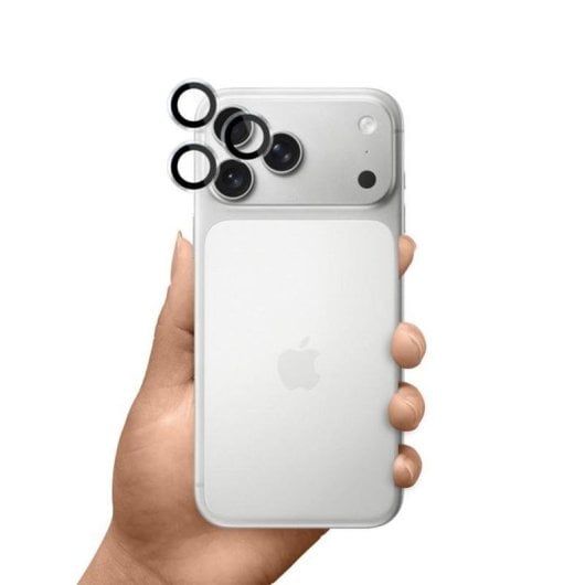 3MK HARDY Objektivschutz Pro Kameraprotektor für iPhone 17 Pro / Pro Max aus gehärtetem Glas