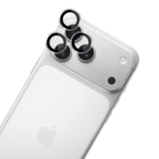 3MK HARDY Objektivschutz Pro Kameraprotektor für iPhone 17 Pro / Pro Max aus gehärtetem Glas