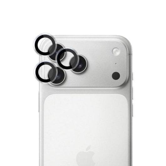 3MK HARDY Objektivschutz Pro Kameraprotektor für iPhone 17 Pro / Pro Max aus gehärtetem Glas