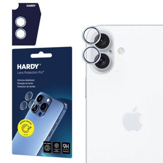 Protector de cámara para iPhone 17 3MK HARDY Lens Protection Pro resistente a rayones
