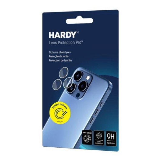 Protector de cámara 3MK HARDY Lens Pro Protection para iPhone 17 vidrio templado