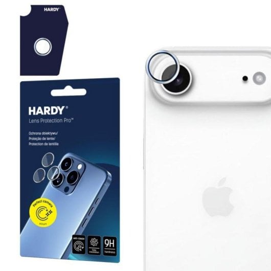 Protector de cámara 3MK Hardy Lens Protection Pro para iPhone Air resistencia 9H