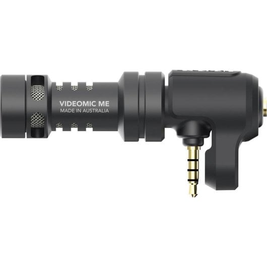 Micrófono Rode VideoMic Me alámbrico cardioide para smartphone negro