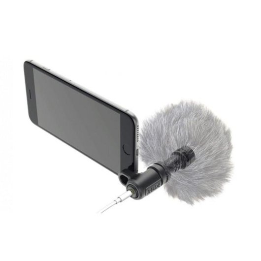 Micrófono Rode VideoMic Me alámbrico cardioide para smartphone negro