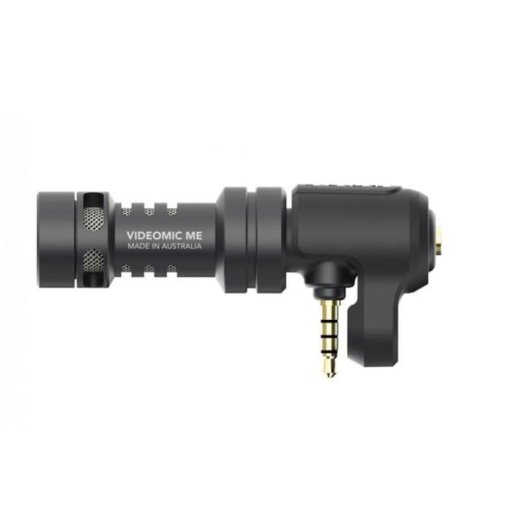 Micrófono Rode VideoMic Me alámbrico cardioide para smartphone negro