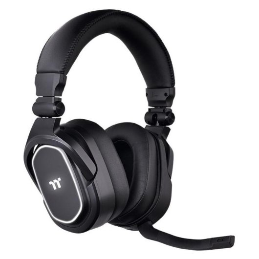 Auriculares Thermaltake ARGENT H5 RGB inalámbricos 2,4 GHz gaming RGB negro