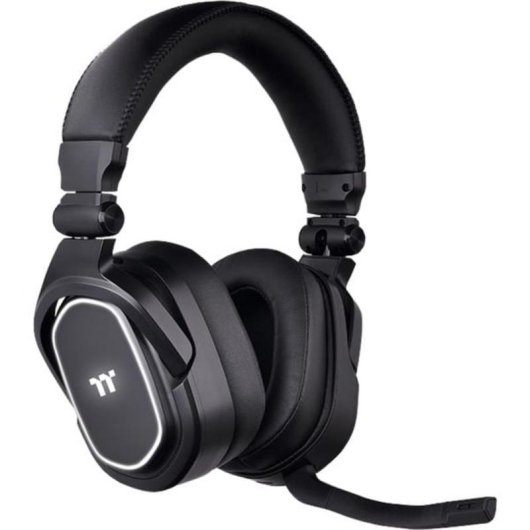 Auriculares Thermaltake ARGENT H5 RGB inalámbricos 2,4 GHz gaming RGB negro