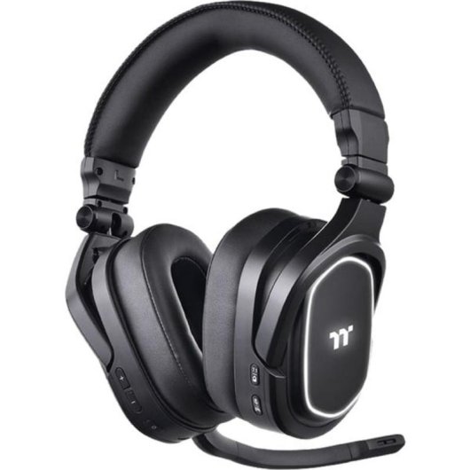 Auriculares Thermaltake ARGENT H5 RGB inalámbricos 2,4 GHz gaming RGB negro