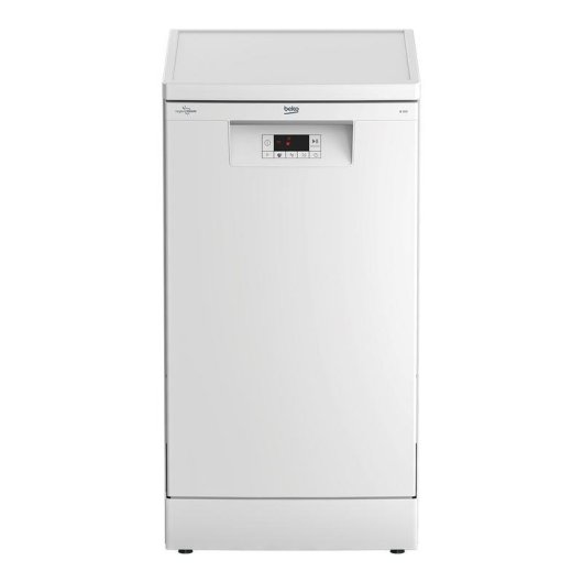 Lavavajillas Beko BDFS15030W 10 servicios Clase D con display LED y acero inoxidable
