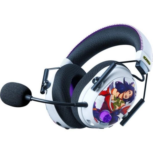 Auriculares Razer BlackShark V3 Pro sans fil Bluetooth avec réduction de bruit Blanc