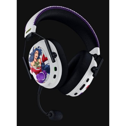 Auriculares Razer BlackShark V3 Pro sans fil Bluetooth avec réduction de bruit Blanc