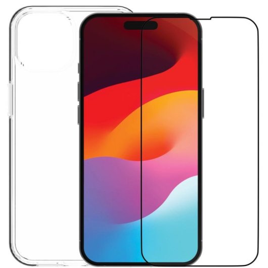 Custodia per cellulare dbramante1928 TP61CL001919 trasparente morbida per iPhone 15