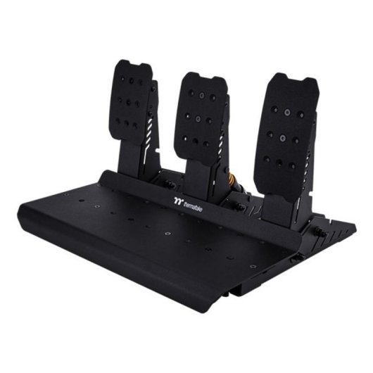 Volante Thermaltake G15 + Pedales, 1 ms, Alámbrico USB, Noir, Aluminium