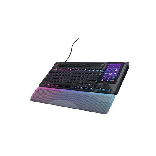 Tastatur Turtle Beach Command Series KB7 magnetisch kompakt mit Display und RGB QWERTZ Deutsch