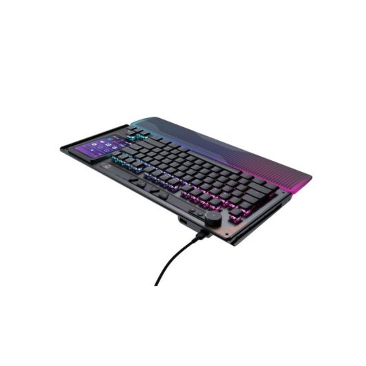 Tastatur Turtle Beach Command Series KB7 magnetisch kompakt mit Display und RGB QWERTZ Deutsch
