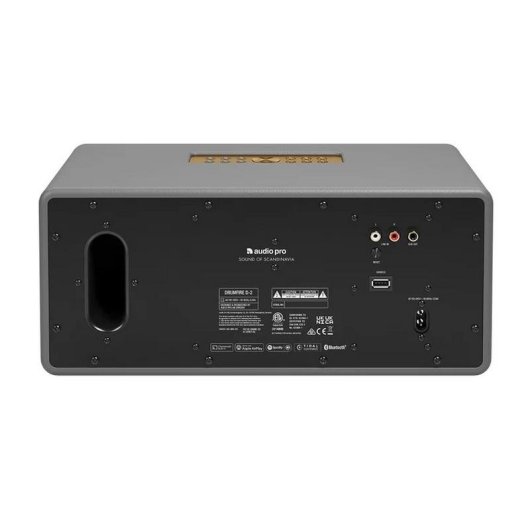 Haut-parleurs Audio Pro Drumfire D-2 Wi-Fi Bluetooth 100W Gris