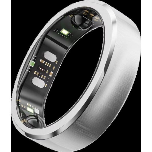 Anneau intelligent RingConn Gen 3 Taille 15 Bluetooth IP68 14 jours iOS/Android Argent