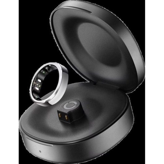 Anello intelligente RingConn Gen 3 Argento Taglia 15 Bluetooth IP68 Autonomia 14 giorni iOS/Android Titanio